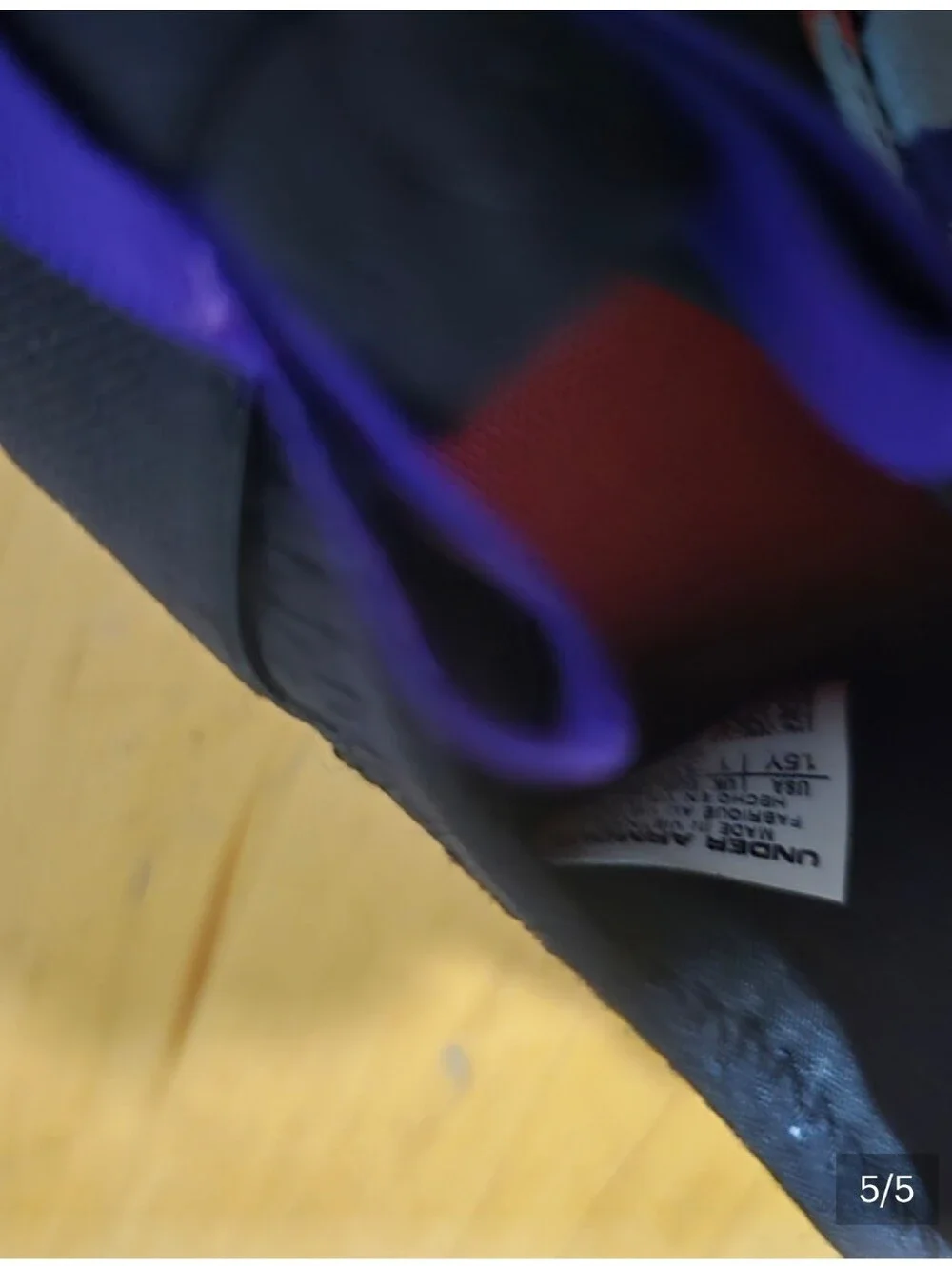 Nike Kids White & Purple Sneakers with Pink Lining - Picture 2 of 5